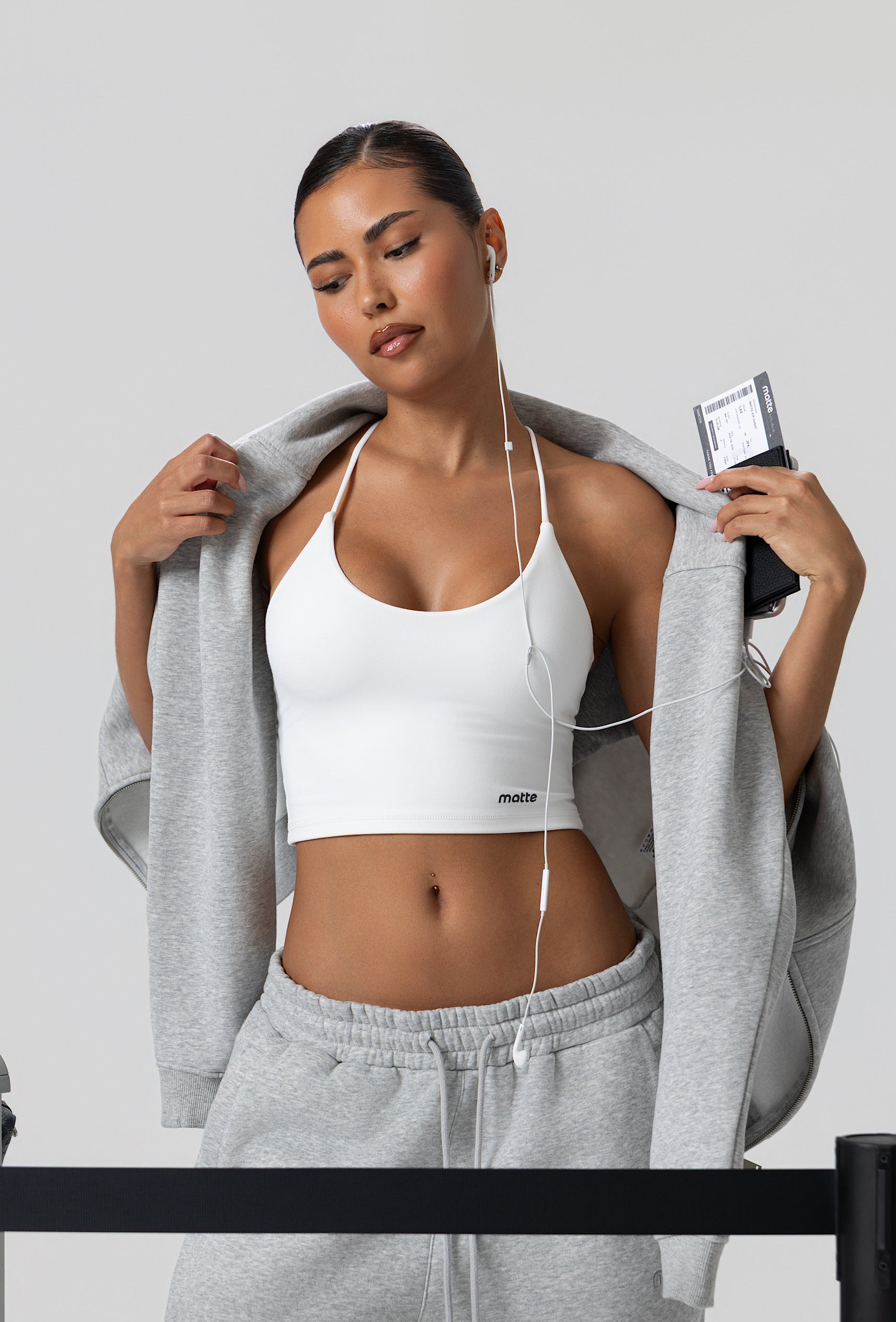 Bareform Double Layer Tank - White