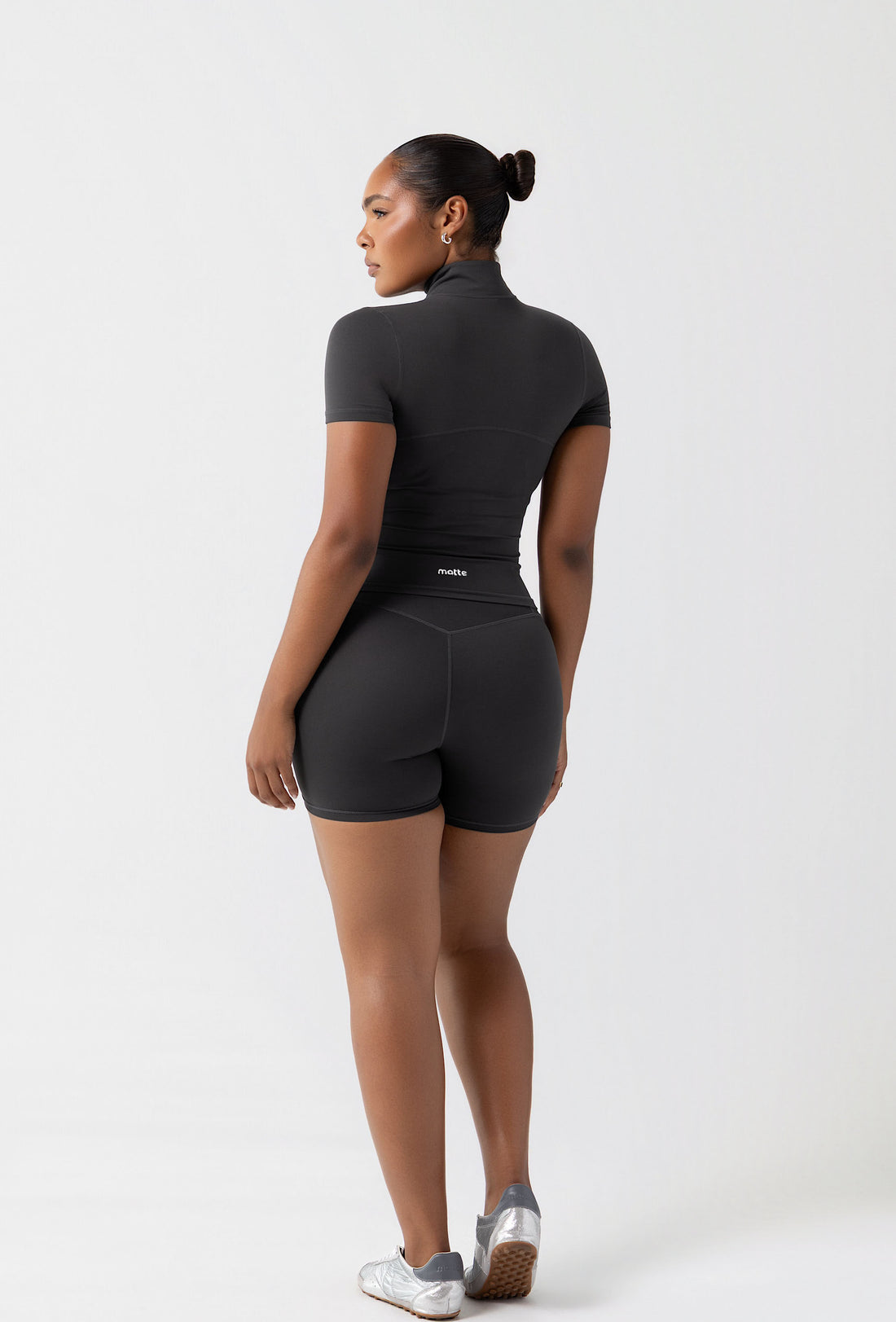 Essential 4" Biker Shorts - Slate Gray