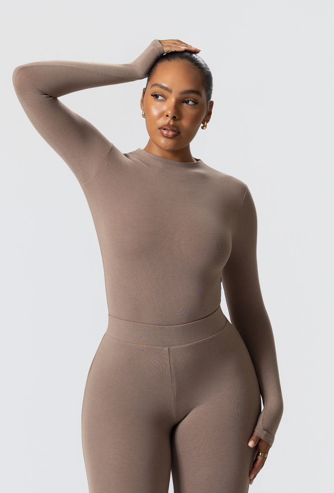 Matte Basix Sculpt Bodysuit - Nude