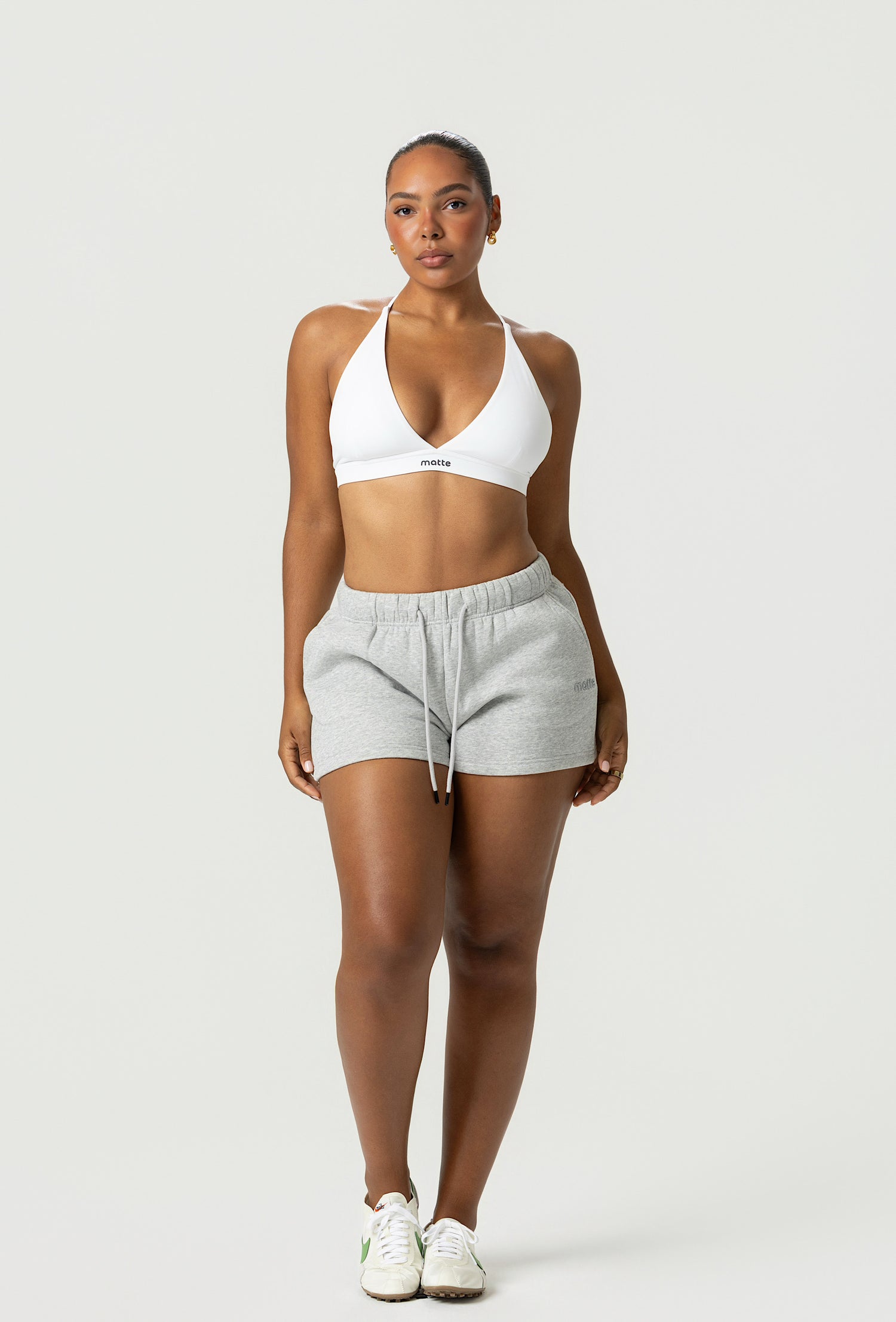 Staple Shorts - Heather Gray