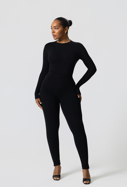 Matte Basix Sculpt Leggings - Black