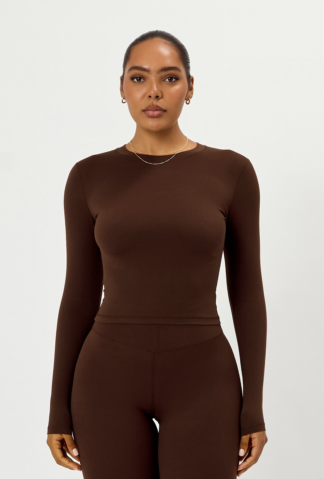 Cloudform Long Sleeve - Espresso