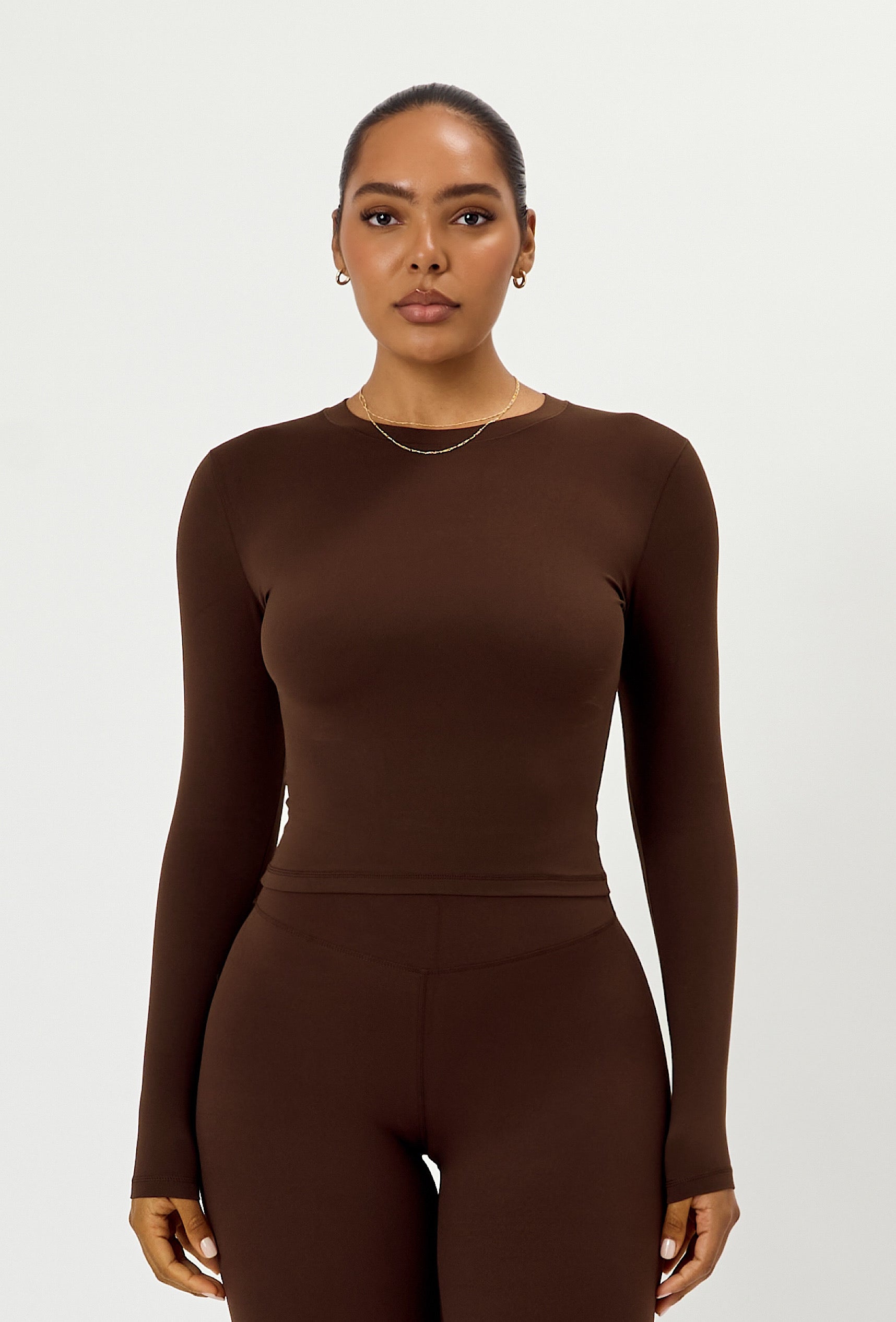 Cloudform Long Sleeve - Espresso