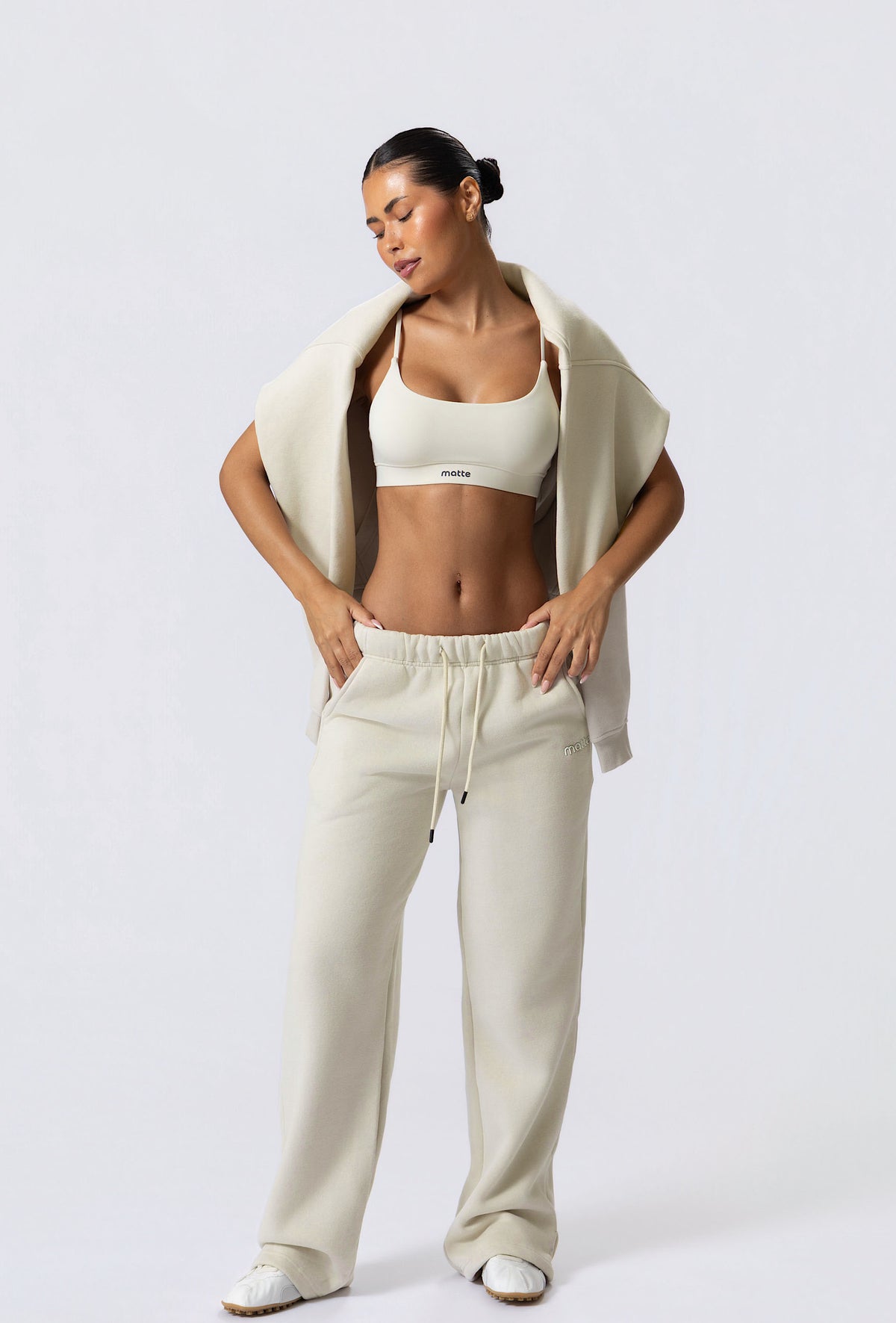 Staple Wide Leg - Vanilla
