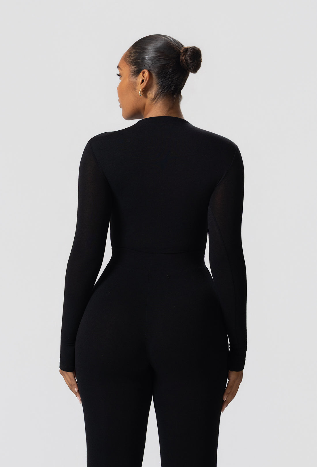 Matte Basix Sculpt Bodysuit - Black