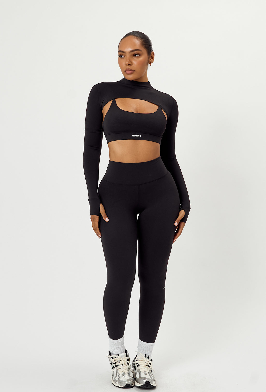 Mock Studio Crop - Black