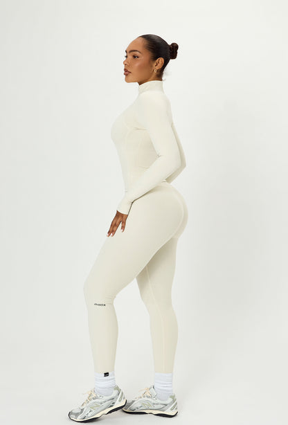 Contour Half Zip - Vanilla