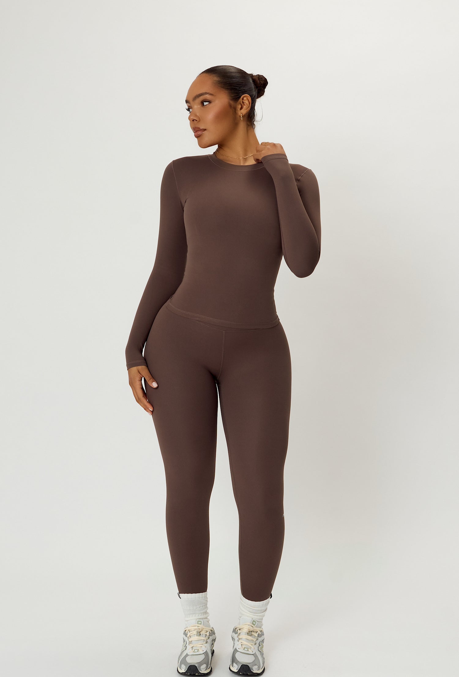 Cloudform Long Sleeve - Cocoa