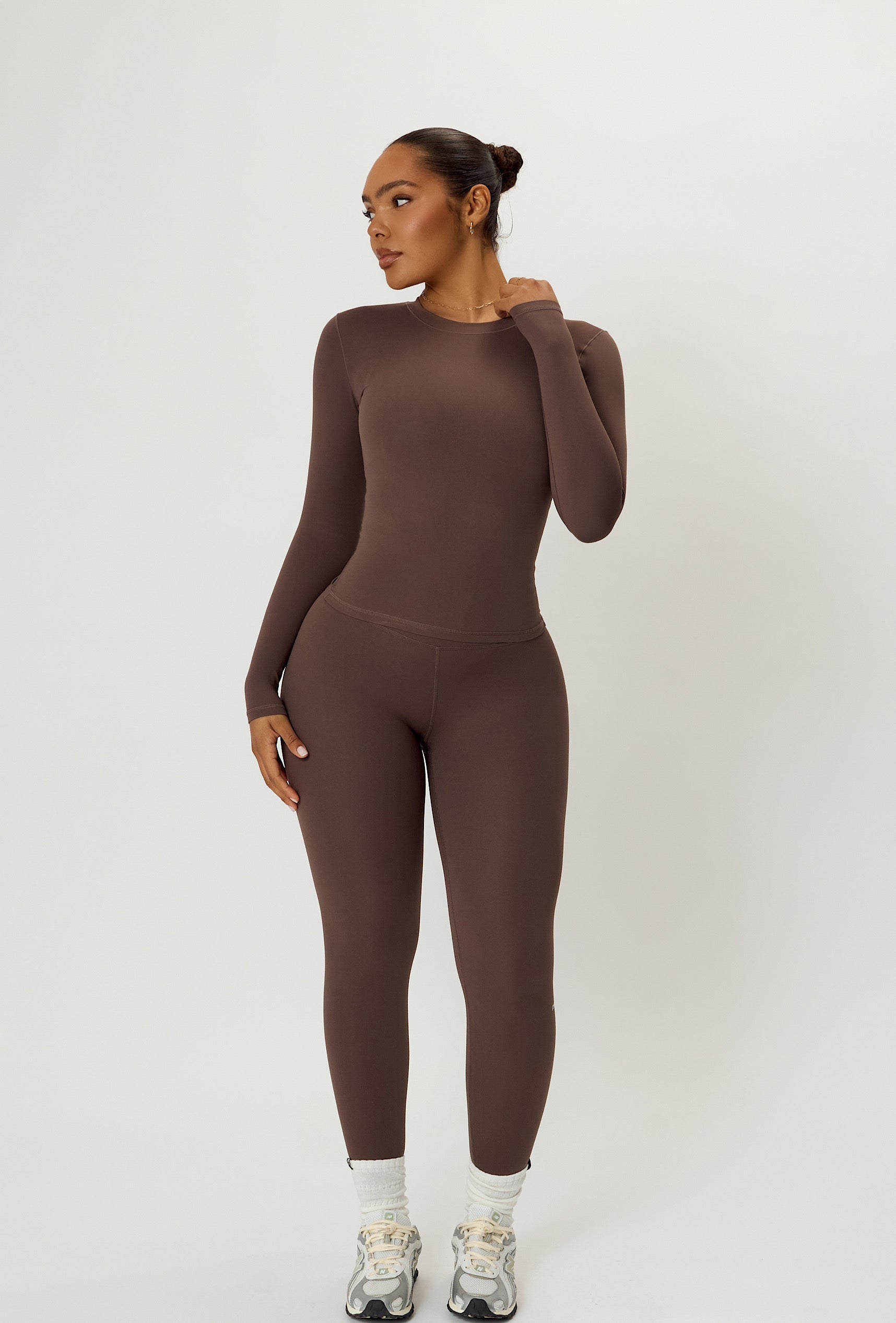 Cloudform Long Sleeve - Cocoa
