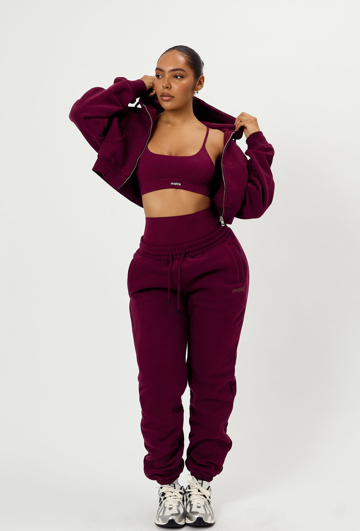 Staple Jogger - Burgundy