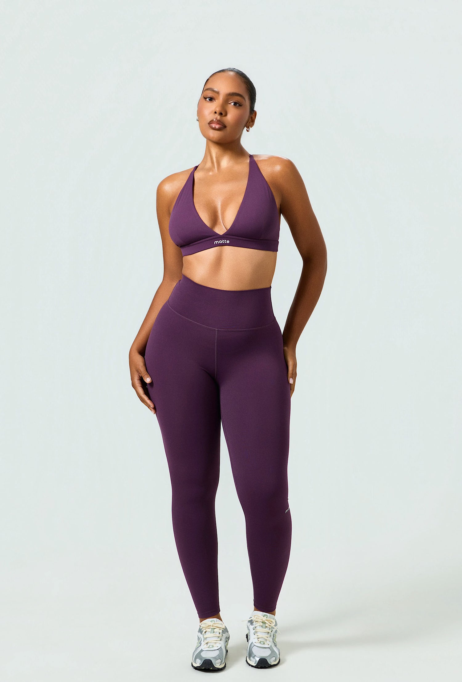 Essential Legging - Plum