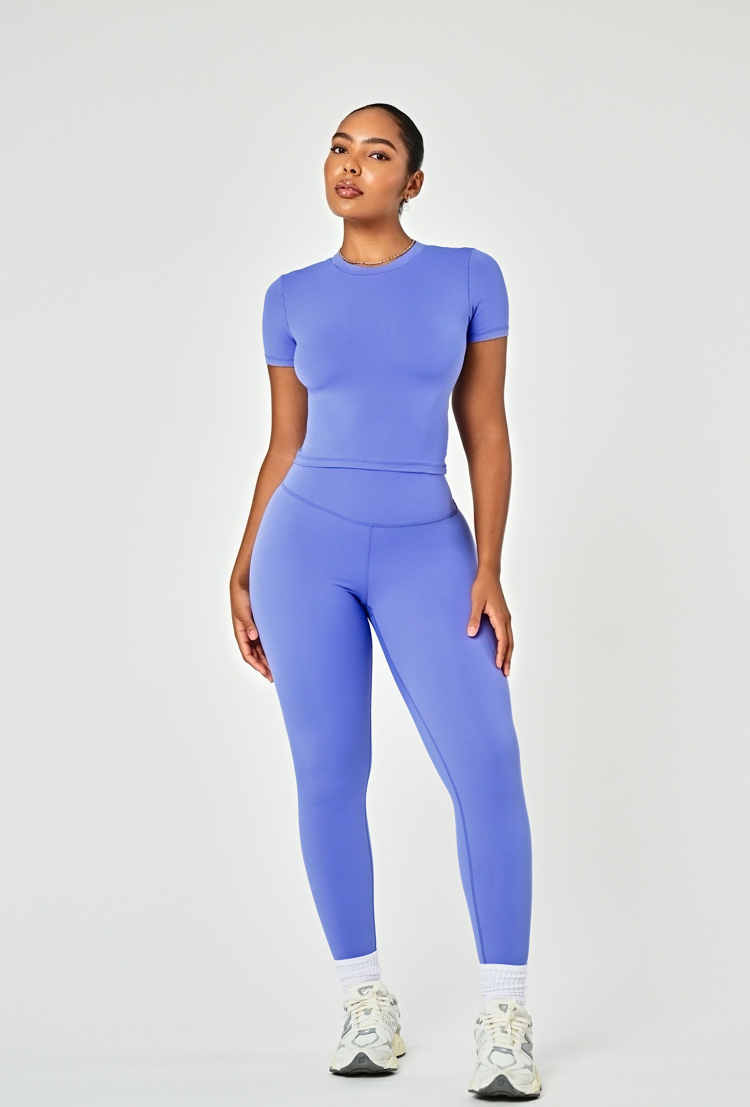 Cloudform Crop - Jetset Blue