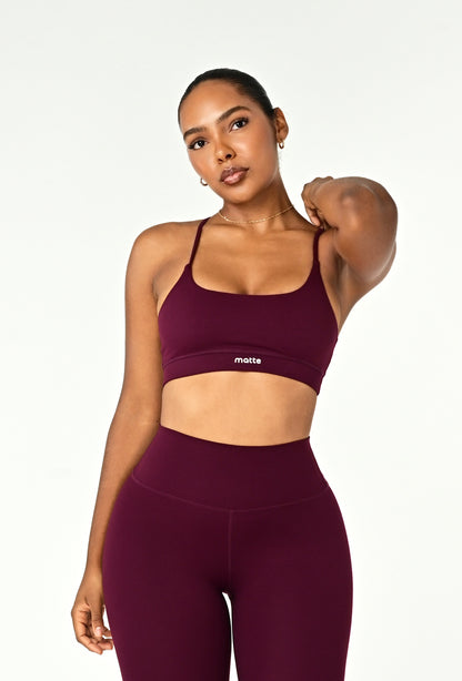 Aerolux Bra - Burgundy