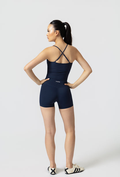 Essential 4" Biker Shorts - Navy