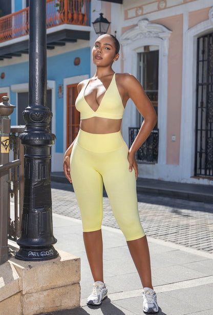 Capri Essential Legging - Buttercup