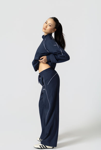 Academy Windbreaker Pants - Navy