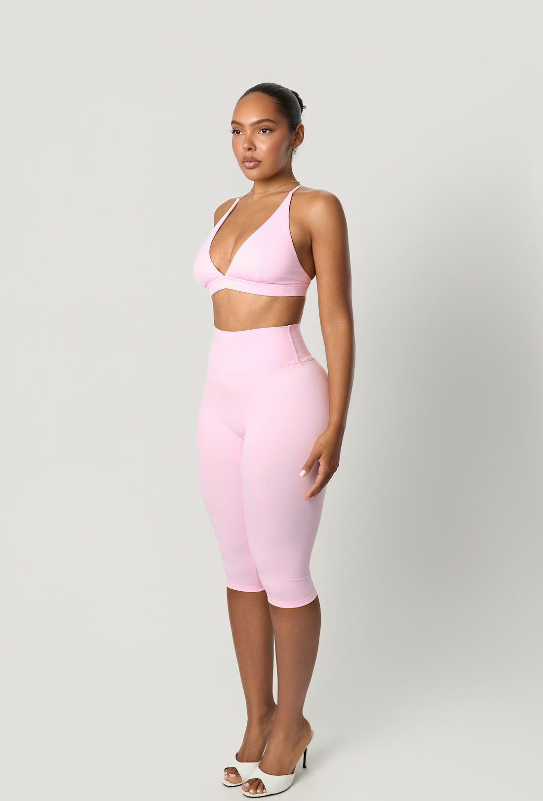 Capri Essential Legging - Ballet Pink