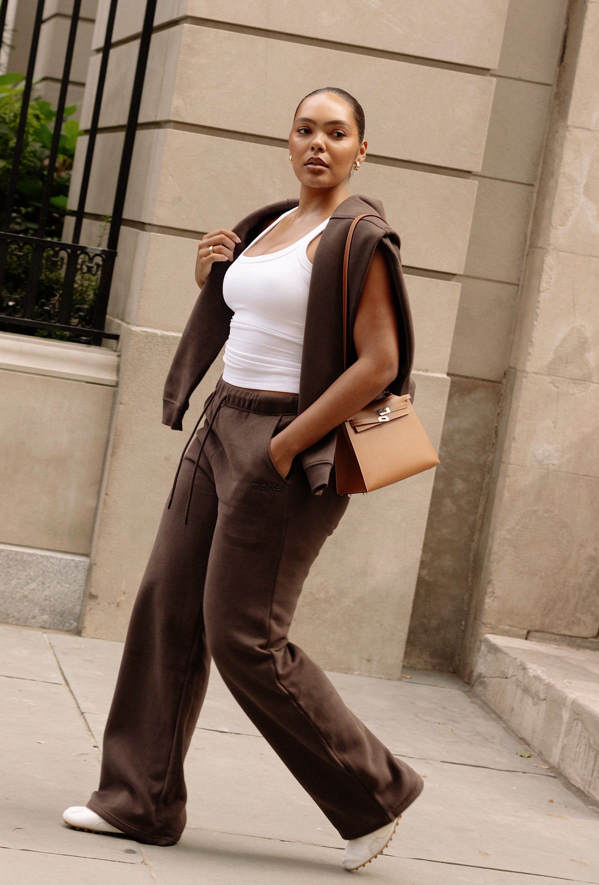 Staple Wide Leg - Espresso