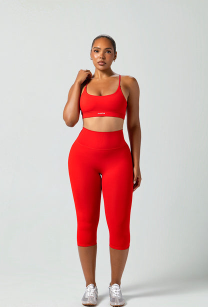 Capri Essential Legging - Maraschino