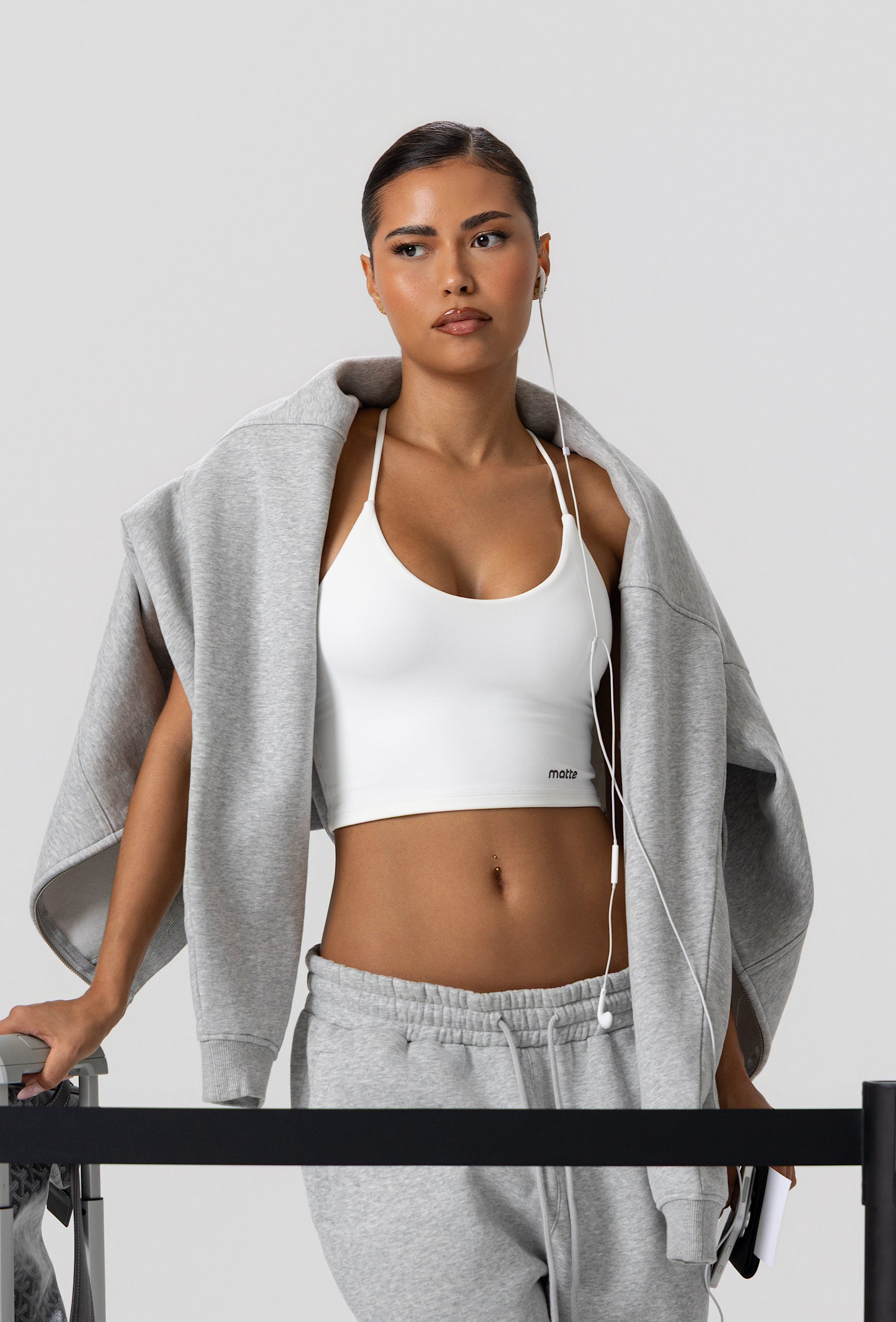 Bareform Double Layer Tank - White