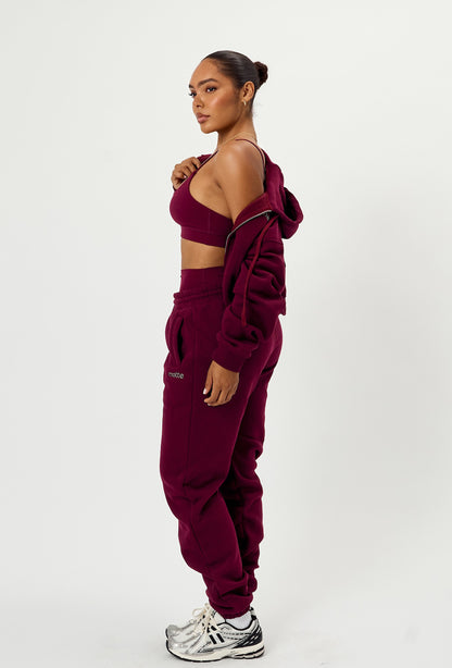 Staple Jogger - Burgundy