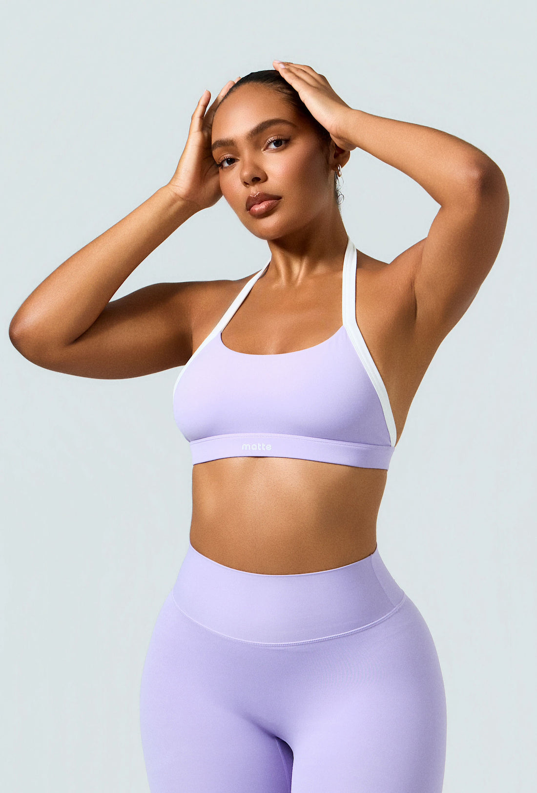 Form Halter Bra - Lilac