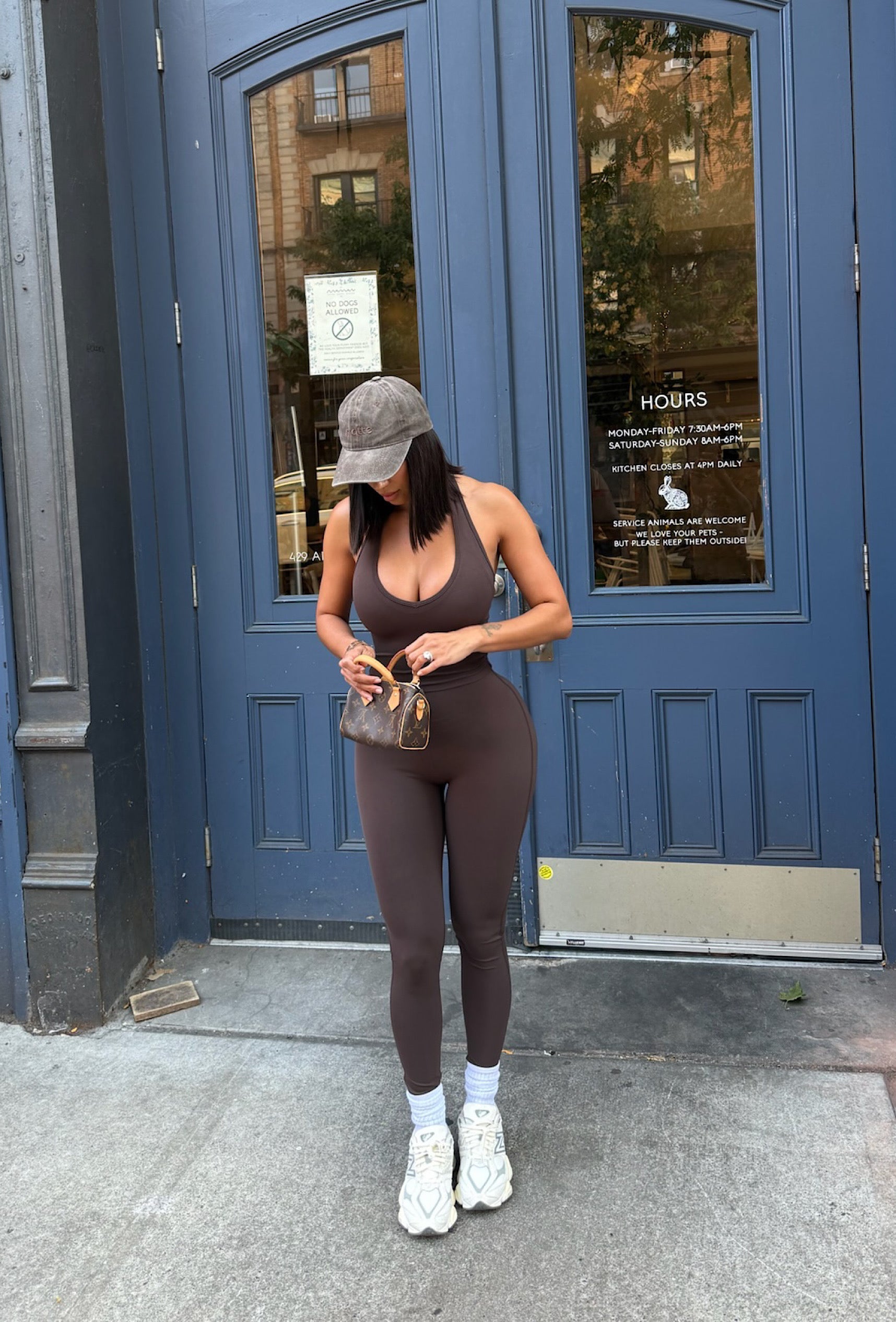 Linea Halter Top - Espresso