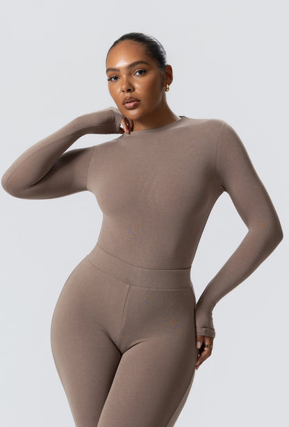 Matte Basix Sculpt Bodysuit - Nude