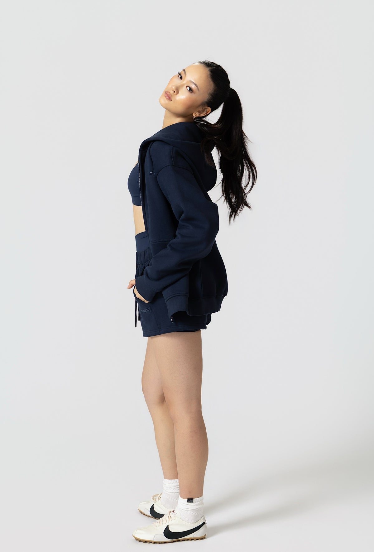 Staple Boyfriend Hoodie - Navy