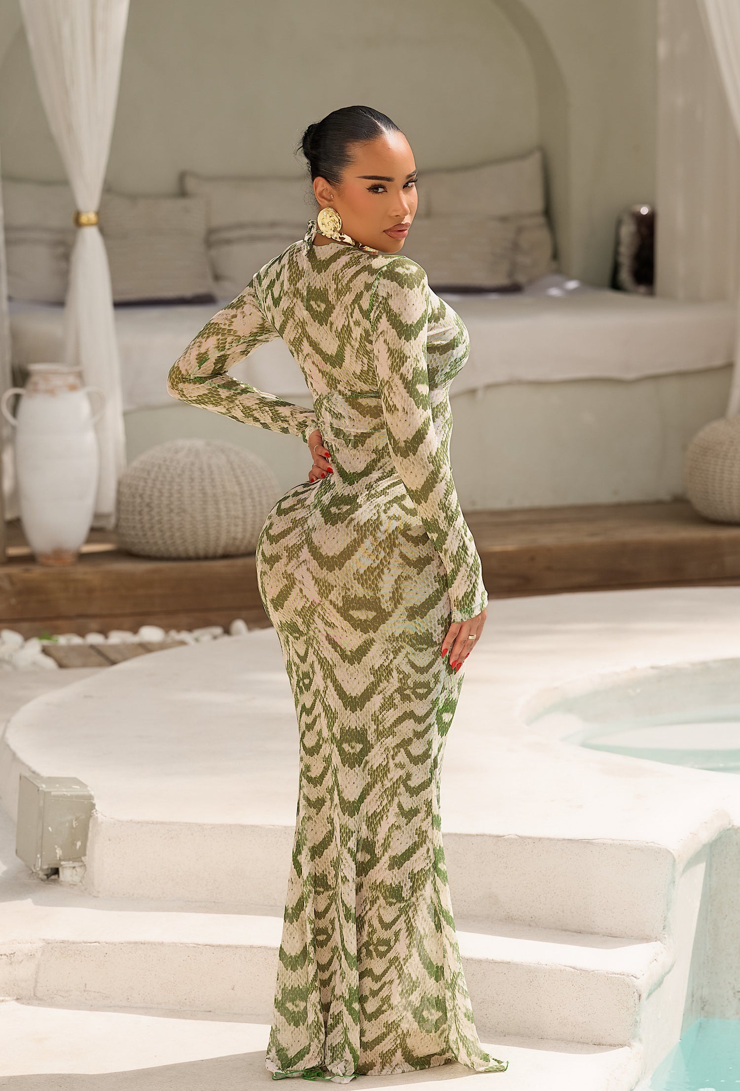 Linus Cover Up Dress - Villa Serpente