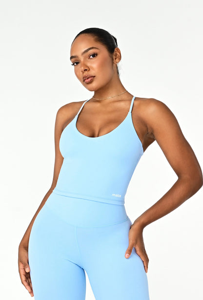 Bareform Double Layer Tank - Ice Blue