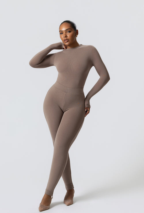 Matte Basix Sculpt Leggings - Nude