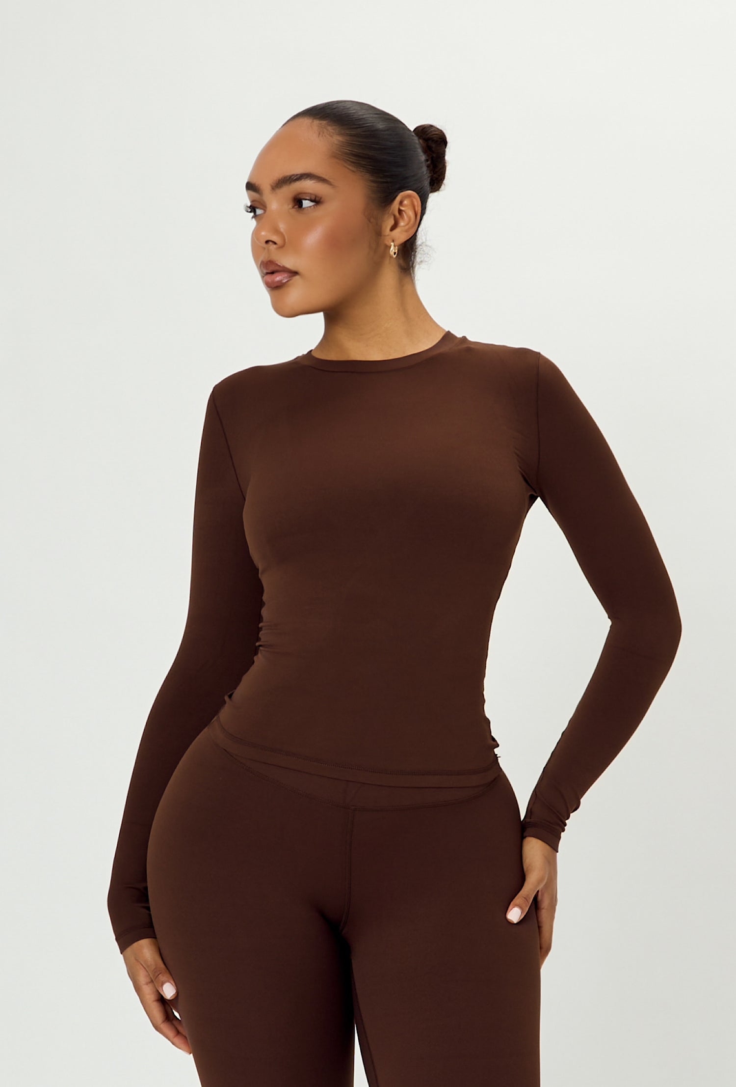 Cloudform Long Sleeve - Espresso