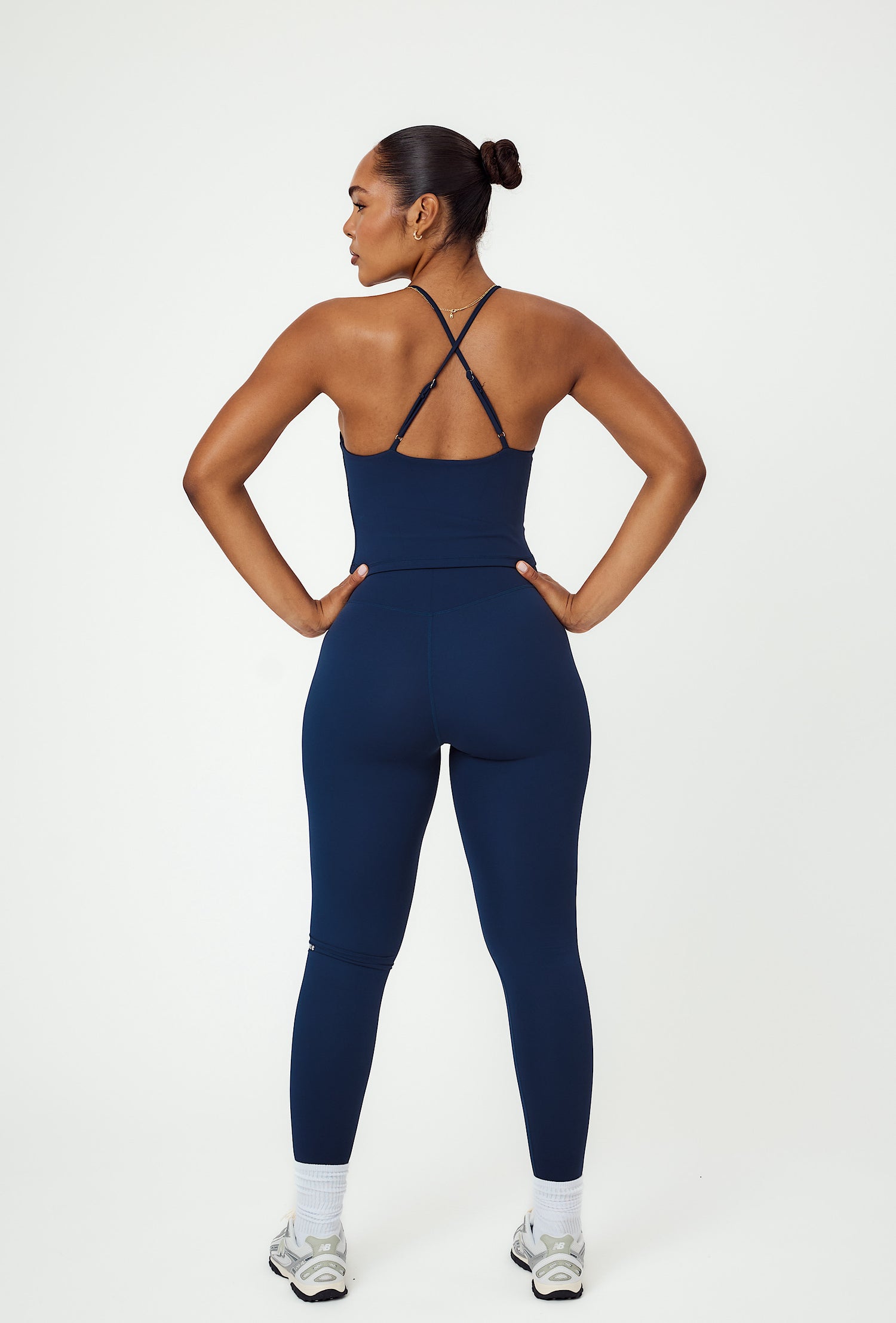 Bareform Double Layer Tank - Navy