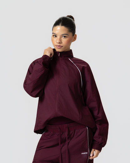 Academy Windbreaker - Burgundy