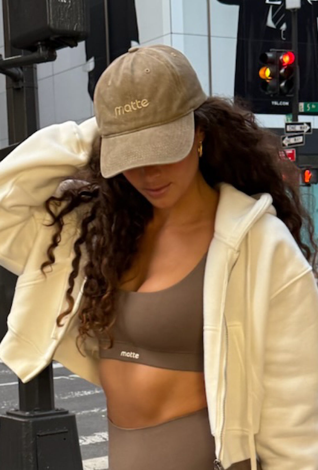 Essential Denim Cap - Sand