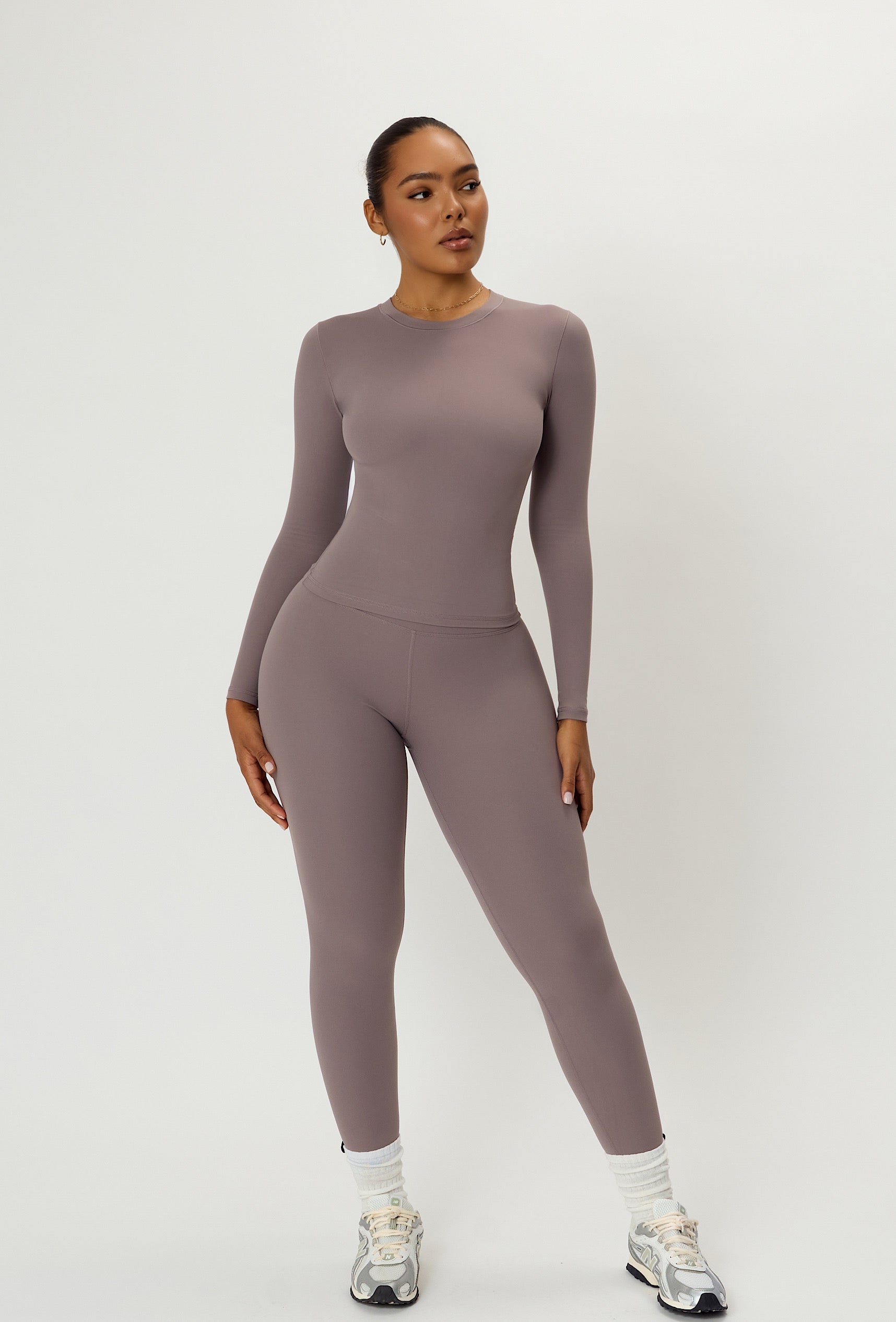 Cloudform Long Sleeve - Taupe