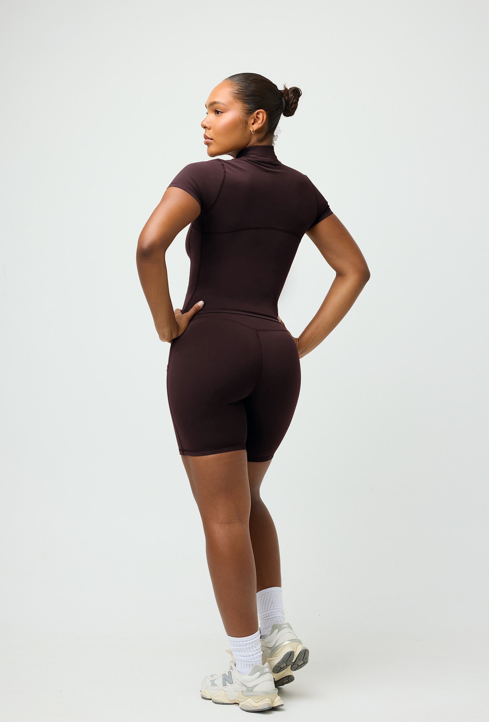 Contour Mock Neck - Espresso