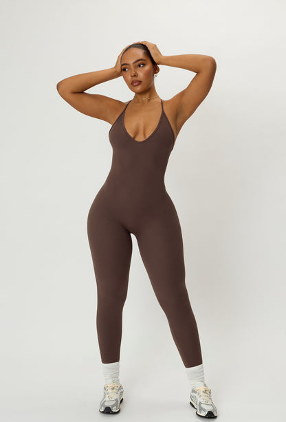 Layer One Jumpsuit - Cocoa