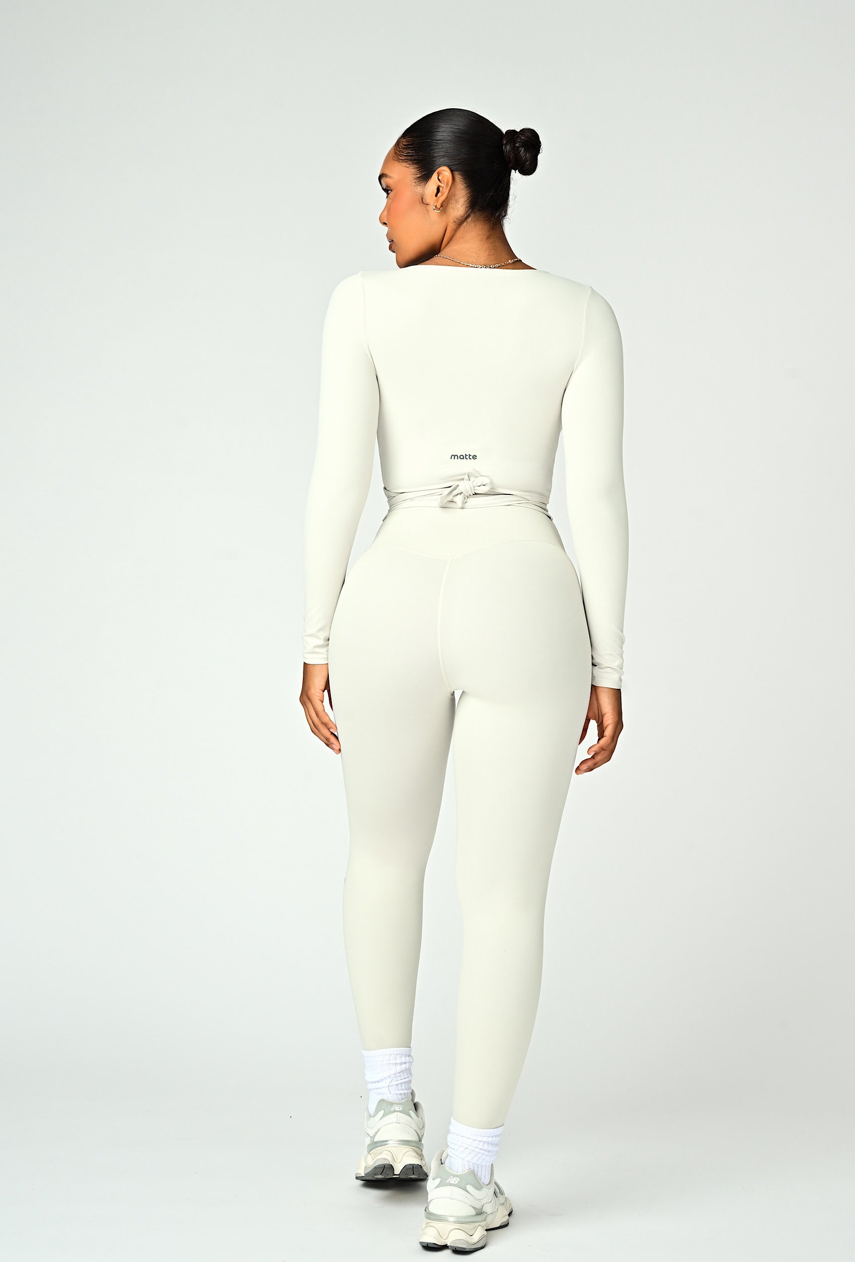 Forma Wrap Top - Vanilla