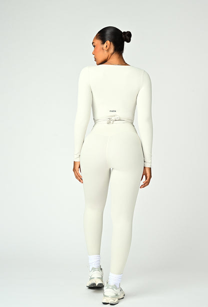 Forma Wrap Top - Vanilla