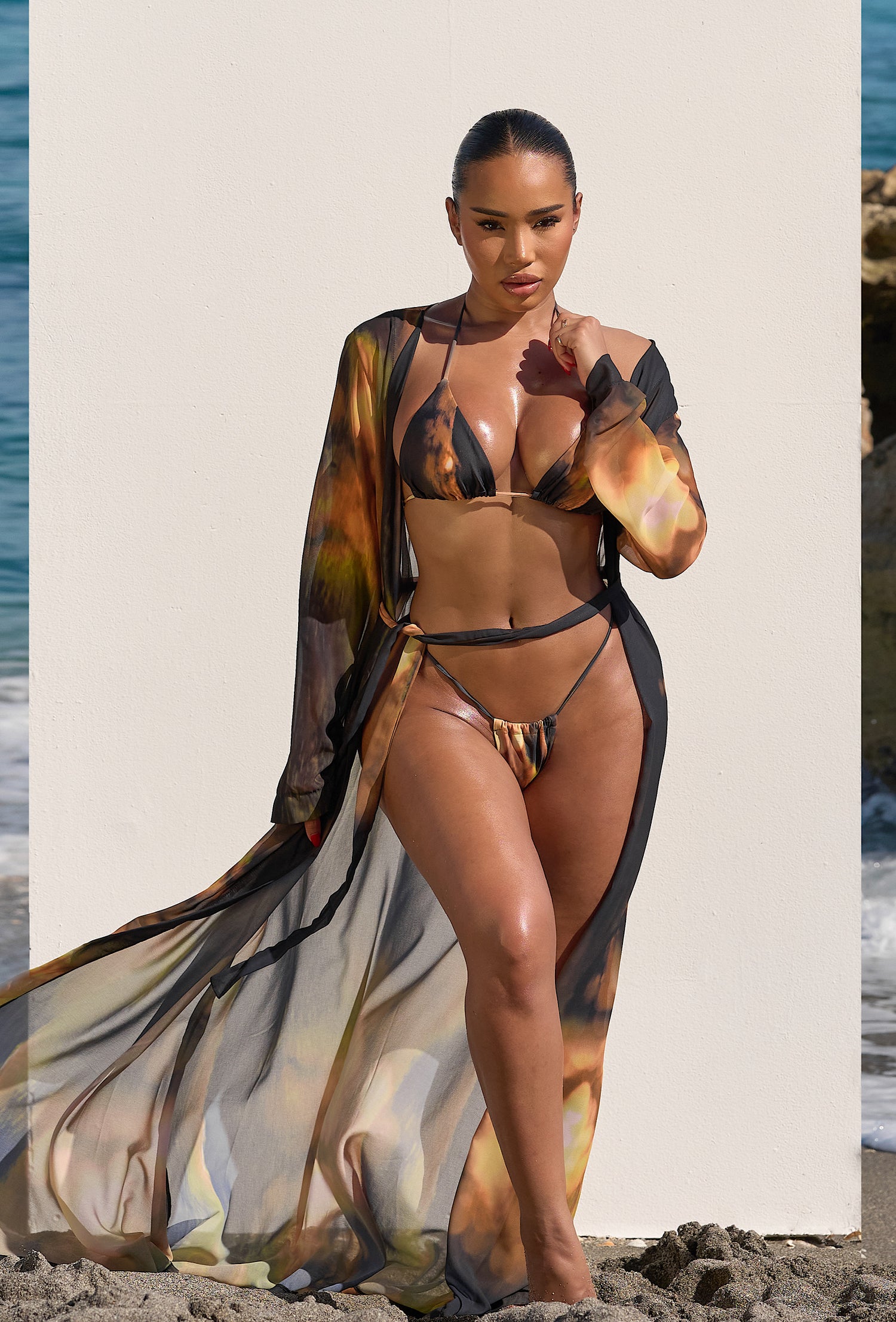 Achilles Sheer Cover Up - Solara Romance