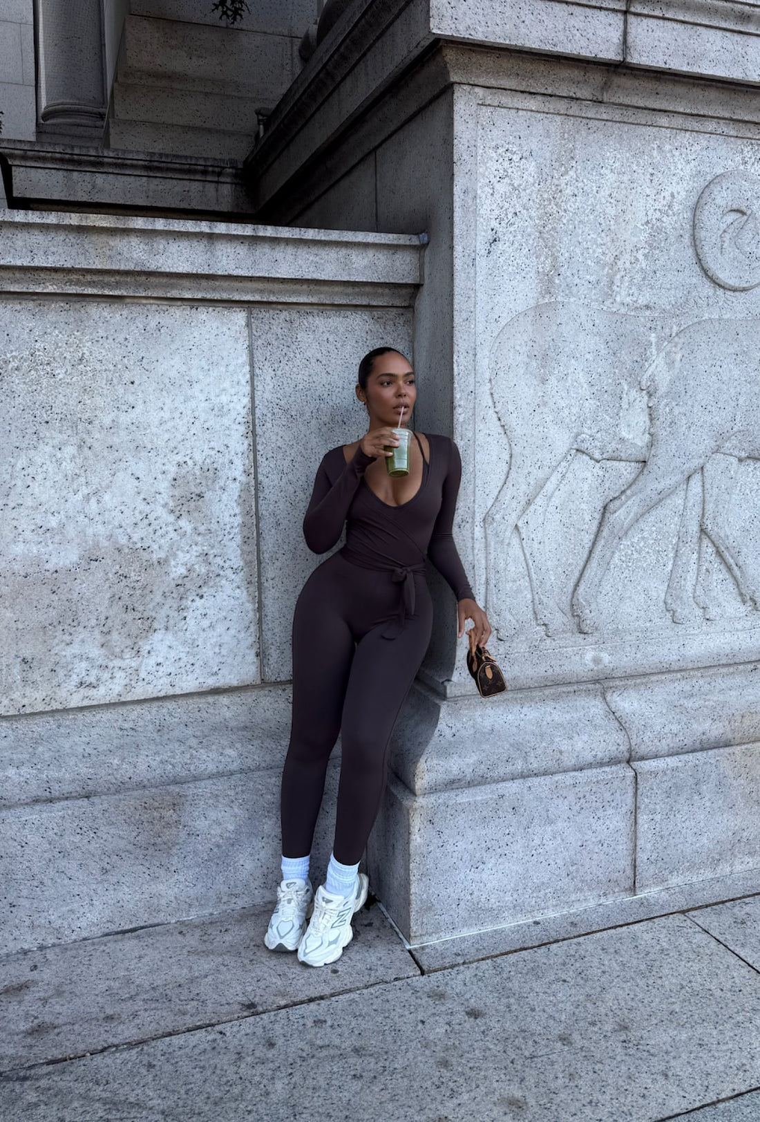 Layer One Jumpsuit - Espresso