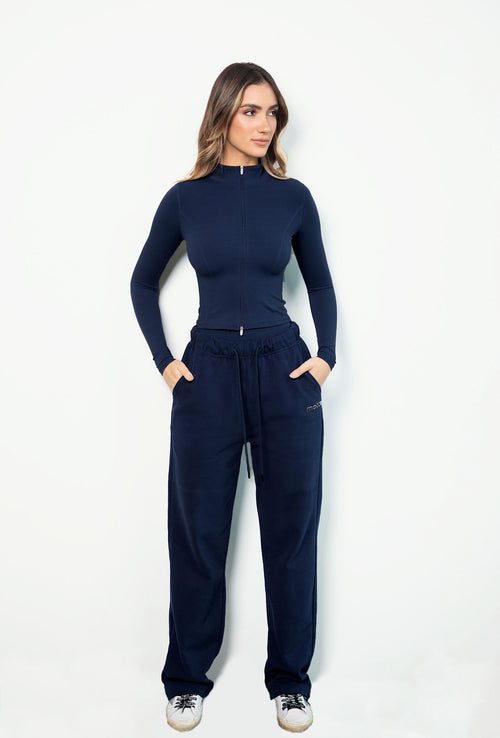 Staple Wide Leg - Navy