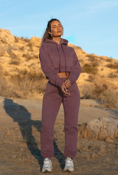 Staple Jogger - Plum