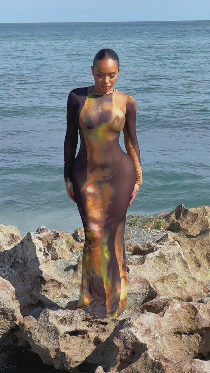 Linus Cover Up Dress - Solara Romance