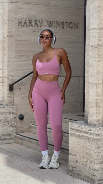 Essential Legging - Pink Cloud