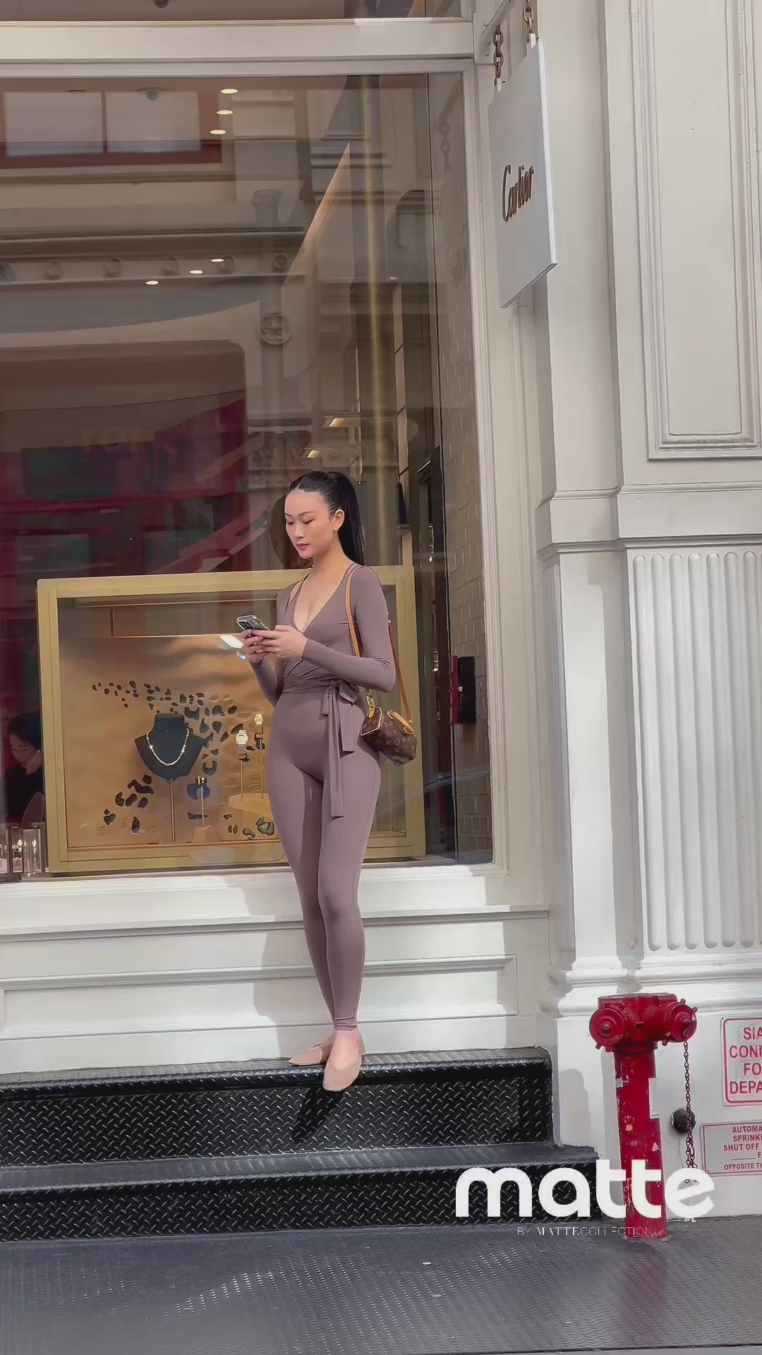 Layer One Jumpsuit - Soft Cocoa