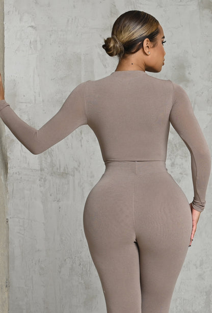 Matte Basix Sculpt Bodysuit - Nude